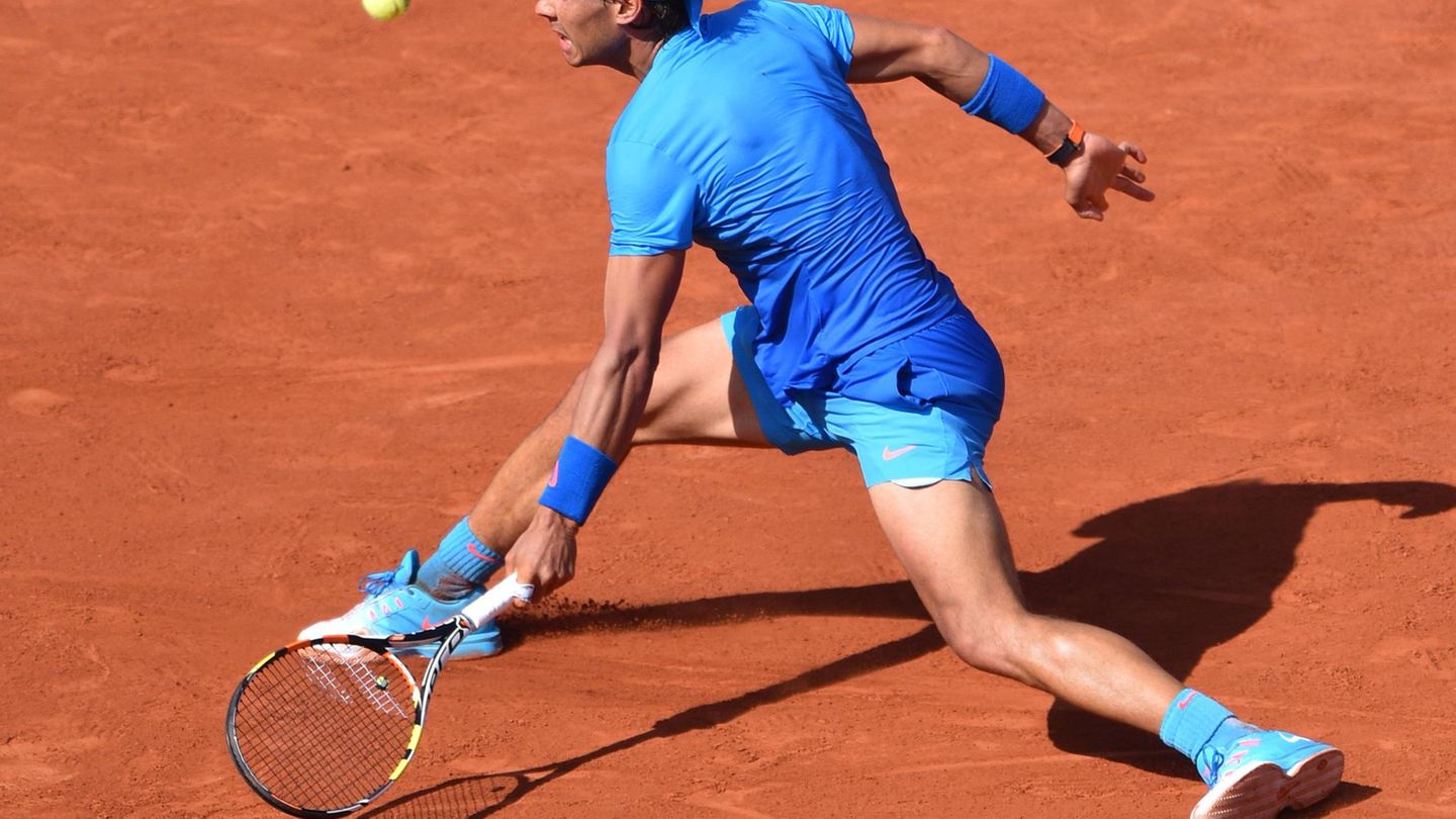 Hand Linkshänder Rafael Nadal