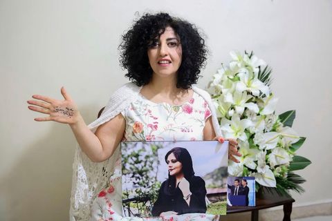 Ihr Umfeld kämpft ums Überleben der Friedensnobelpreisträgerin Narges Mohammadi. (Archivbild) Foto: Uncredited/Narges Foundation