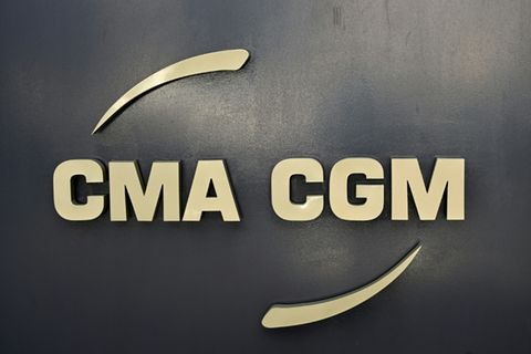 Logo der Reederei CMA CGM