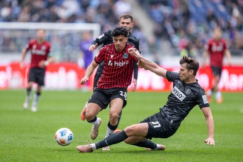 Husseyn Chakroun kann diese Saison nicht mehr für Hannover 96 spielen. (Archivbild) Foto: David Inderlied/dpa