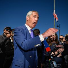 Nigel Farage Wahlkampf Großbritannien