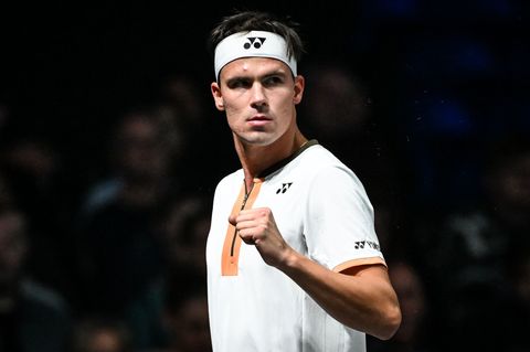 Daniel Altmaier spielt beim Turnier in Rom jetzt gegen Alexander Zverev. (Archivbild) Foto: Matthieu Mirville/ZUMA Press Wire/dp