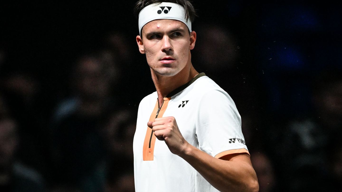 Daniel Altmaier spielt beim Turnier in Rom jetzt gegen Alexander Zverev. (Archivbild) Foto: Matthieu Mirville/ZUMA Press Wire/dp