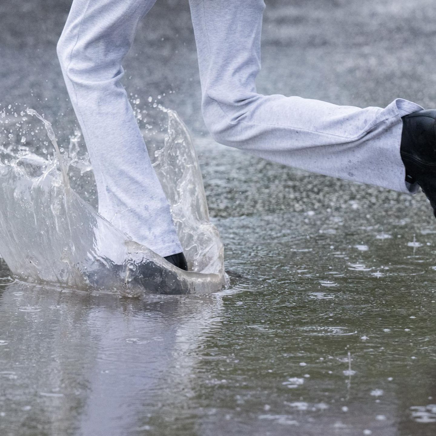 Unwetter und Regen in Deutschland