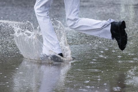 Unwetter und Regen in Deutschland