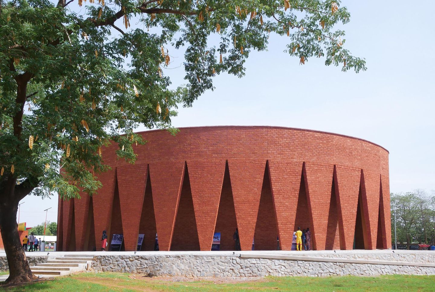 Architekturentwurf des Mausoleums