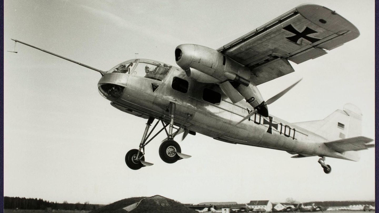 Eine Dornier Do 29 im Testflug