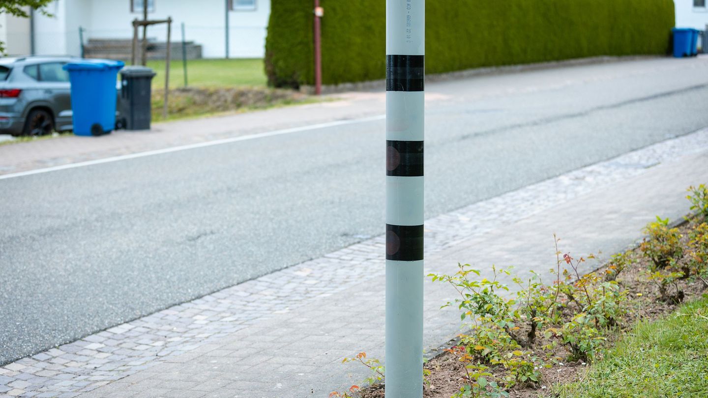 Achtung, falscher Blitzer! Aber gebremst wird offenbar dennoch. Foto: Laszlo Pinter/dpa