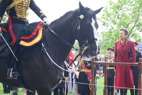 Prinzessin Anne bei der Zemeronie in London.