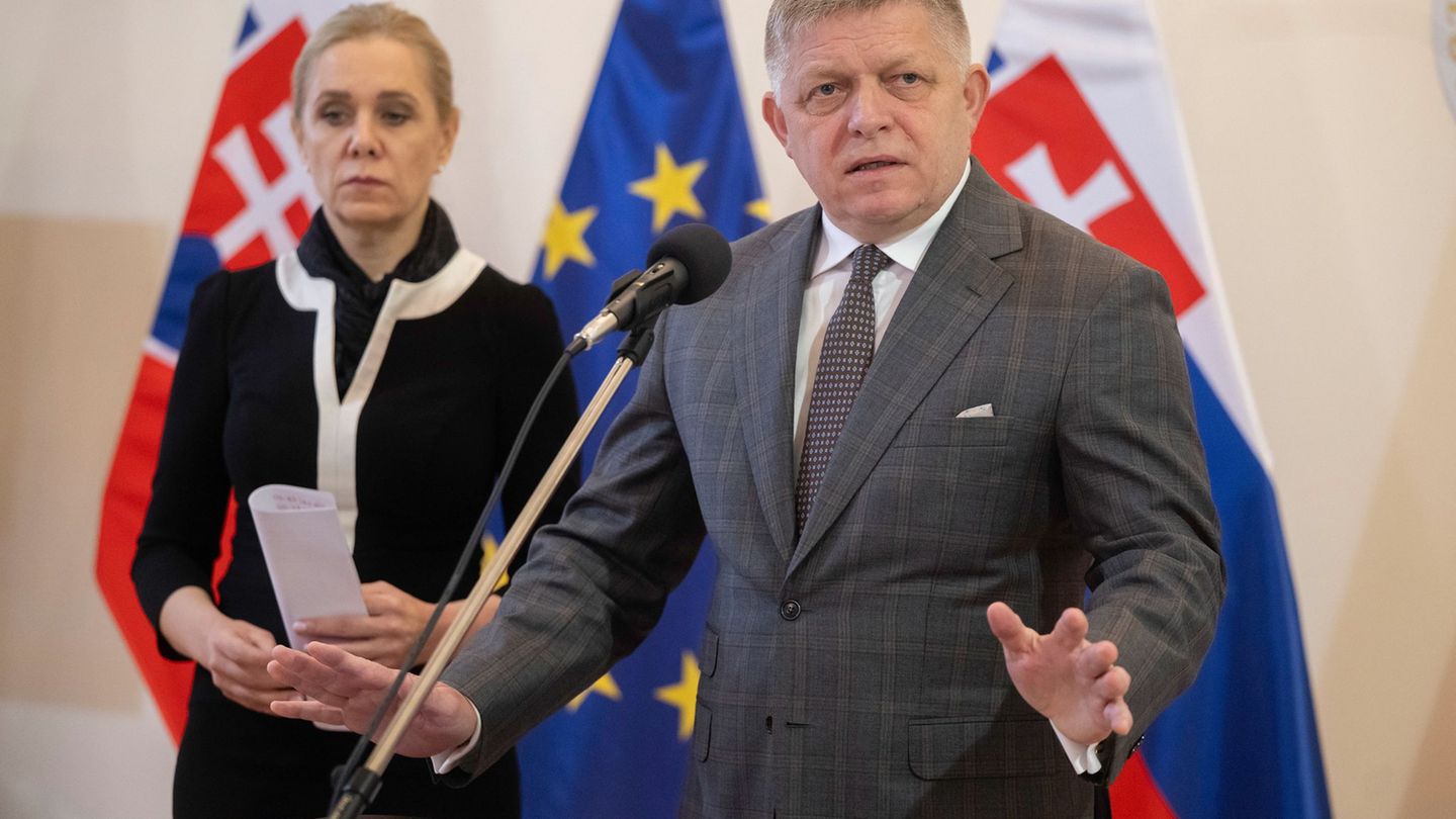 Die sozialdemokratische Wirtschaftsministerin Denisa Sakova und der linkspopulistische Ministerpräsident Robert Fico hatten die