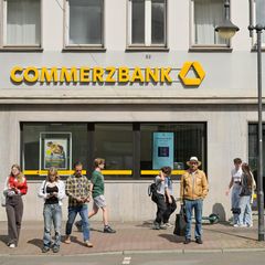 Commerzbank-Filiale in Frankfurt