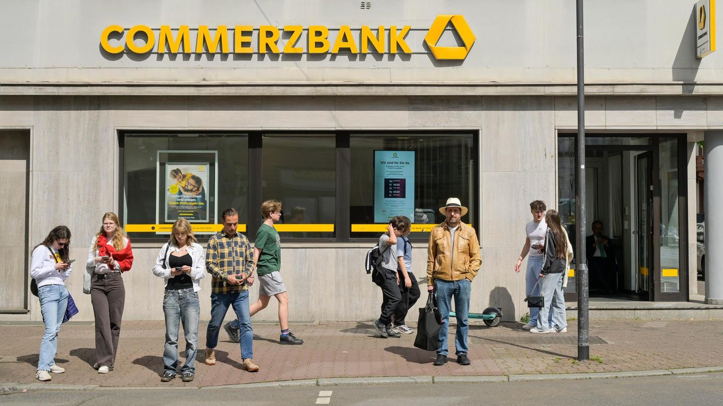 Commerzbank-Filiale in Frankfurt