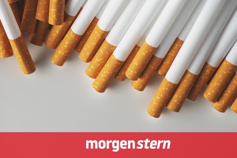 Rauchen: Bild von Zigaretten