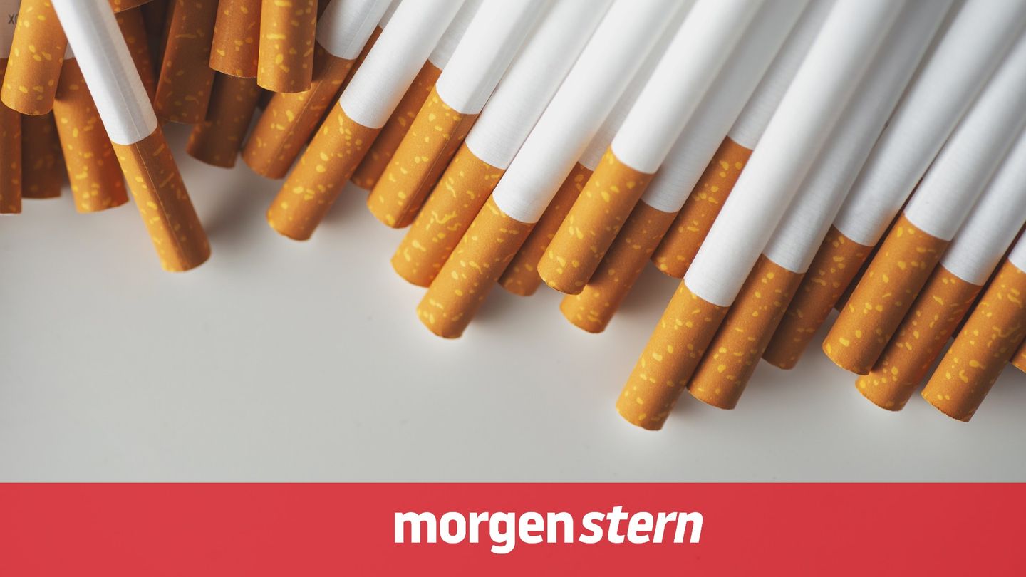 Rauchen: Bild von Zigaretten