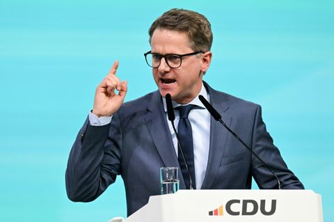 Linnemann im Februar in Stuttgart