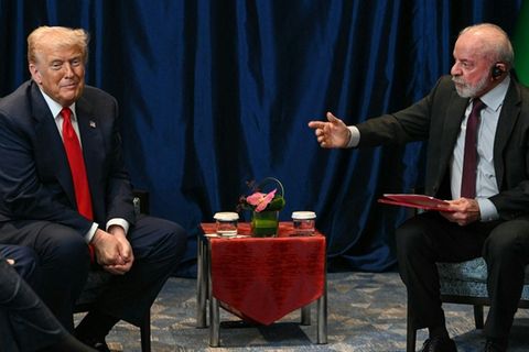 Trump und Lula beim Asean-Gipfel