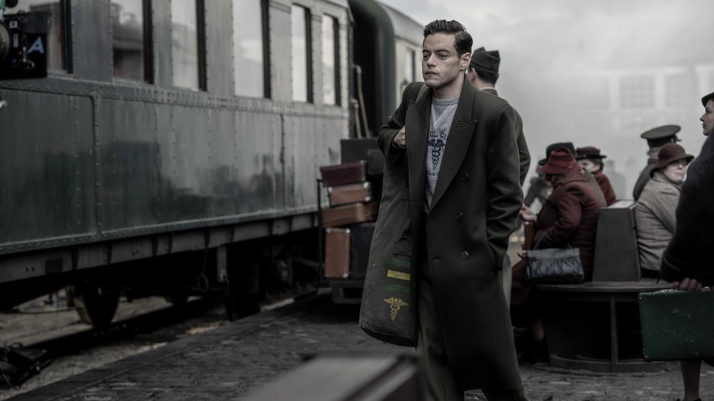 Rami Malek hat die Rolle des US-amerikanischen Psychiaters Douglas M. Kelley übernommen. Foto: Scott Garfield/Weltkino/dpa