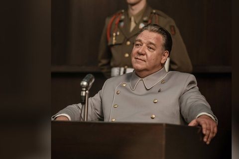 Russell Crowe spielt in "Nürnberg" den NS-Verbrecher Hermann Göring.