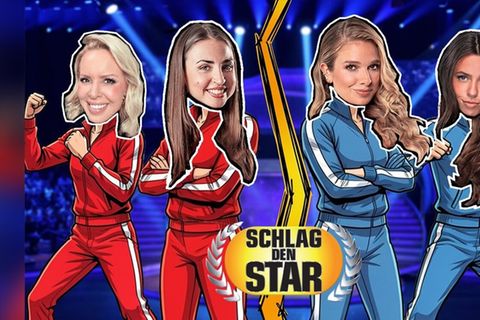 Isabell Edvadsson und Ekaterina Leonova (l.) steigen am Samstag gegen Lola Weippert und Vanessa Mai in den Ring.