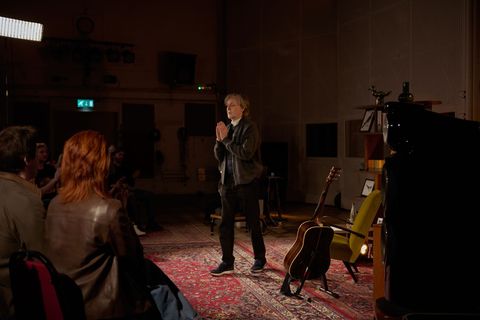 McCartney bei der Präsentation in den Abbey Road Studios. Foto: Sonny McCartney/MPL Communications/dpa