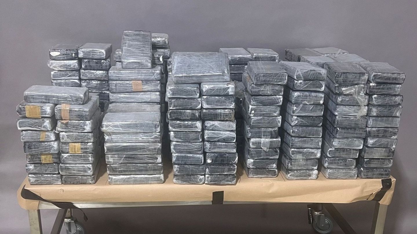 Ermittler aus Bayern sind in Wuppertal auf diese Drogen gestoßen: Über 600 Kilogramm Kokain. Foto: -/Bundeskriminalamt/dpa