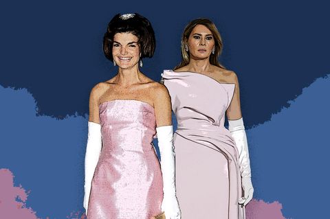 First Ladys: Wie Melania Trump den Stil von Jackie Kennedy kopiert
