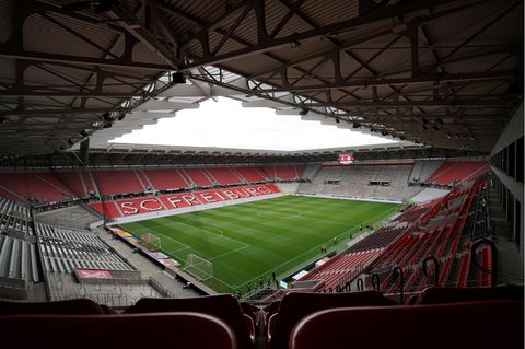Blick ins Europa-Park-Stadion, wo der SC Freiburg am Donnerstagabend Sporting Braga empfängt
