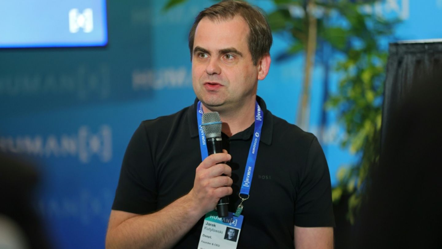 Deepl-Chef Jarek Kutylowski im April 2026