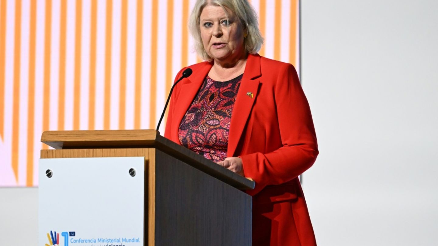 Sozialministerin Camilla Waltersson Gronvall