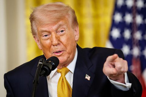 Donald Trump sagte, ihm sei es wichtig, dass seine Wähler die Spiele besuchen könnten