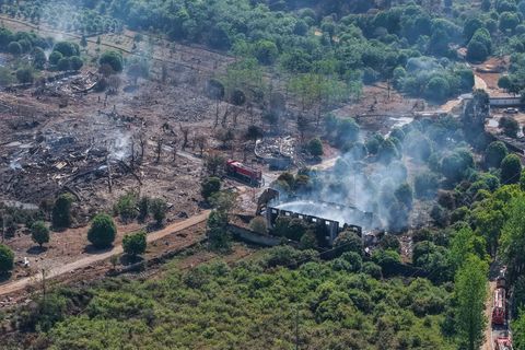 Bei der Explosion einer Feuerwerksfabrik in der Stadt Liuyang sind 37 Menschen ums Leben gekommen. Foto: Chen Sihan/Xinhua/AP/dp