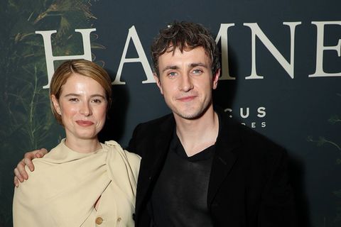Jessie Buckley und Paul Mescal bei der „Hamnet“-Premiere