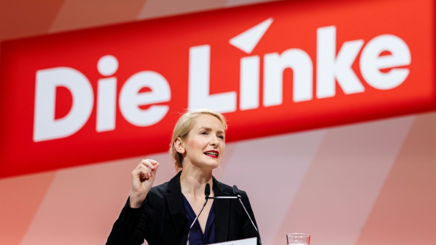 Linken-Chefin Ines Schwerdtner