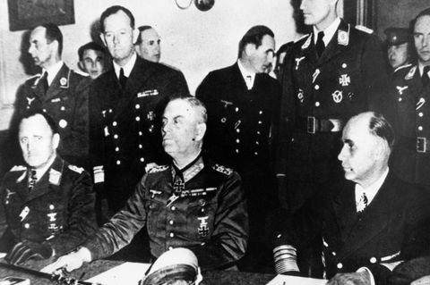 8 Mai 1945 Kapitulation Nazi Deutschland