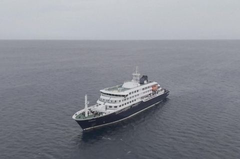 Das Kreuzfahrtschiff Hondius