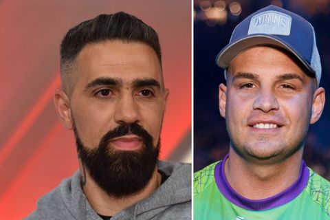 Bushido und Pietro Lombardi (re.) sind offenbar bezüglich "DSDS" aktuell unterschiedlicher Meinung.