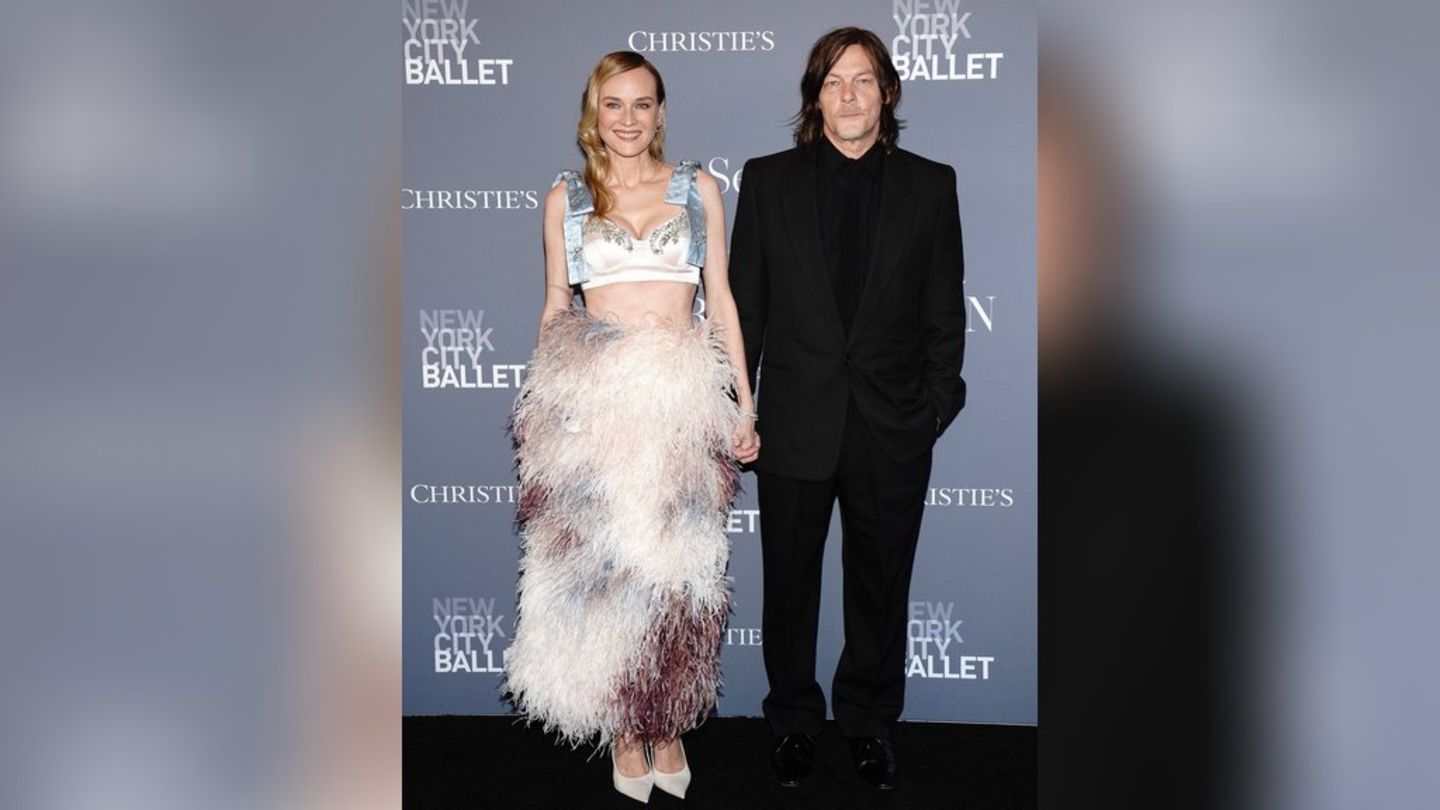Diane Kruger und Norman Reedus bei der Spring Gala des New York City Ballet.