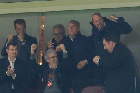 Prinz William im Stadion