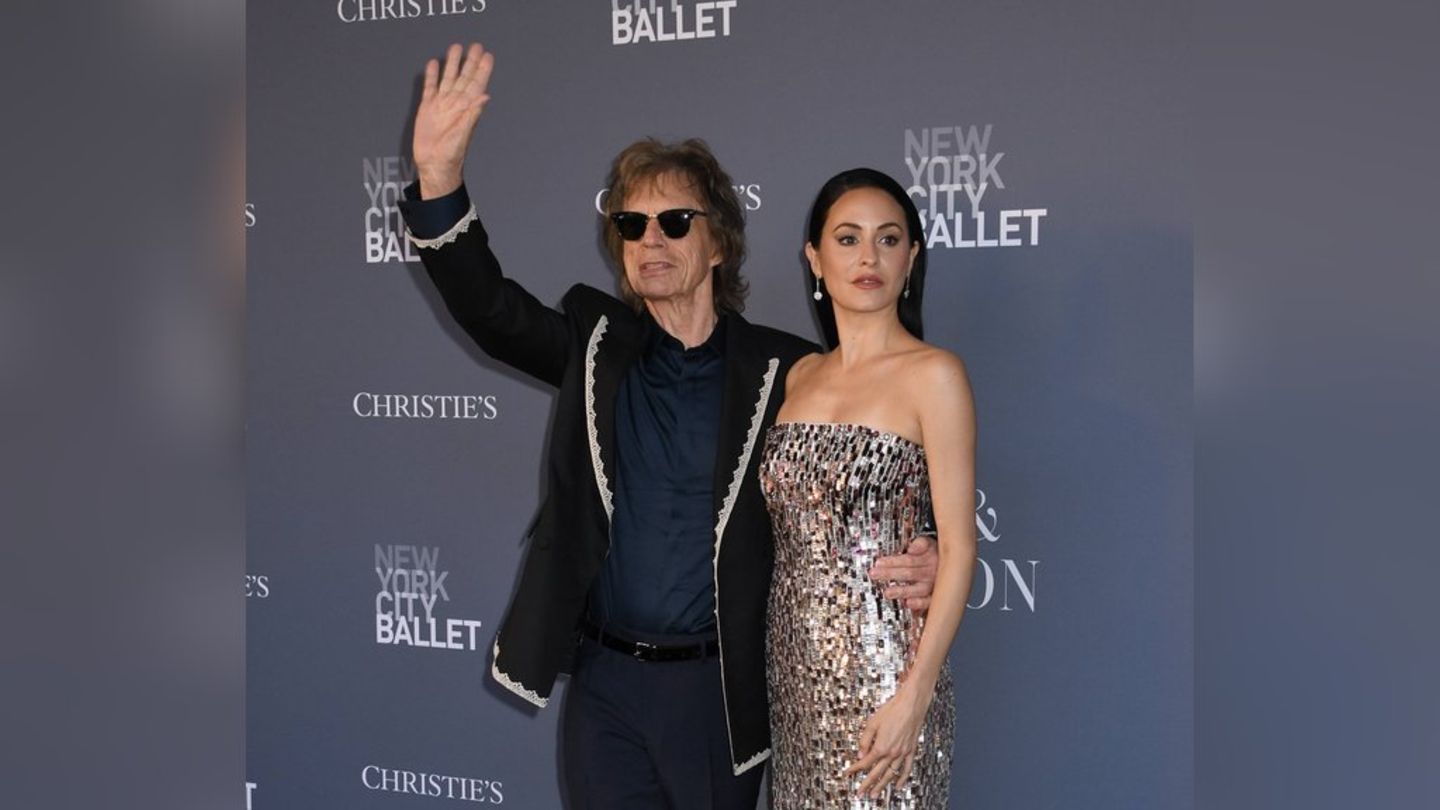 Mick Jagger und seine Partnerin Melanie Hamrick bei der Spring Gala des New York City Ballet.