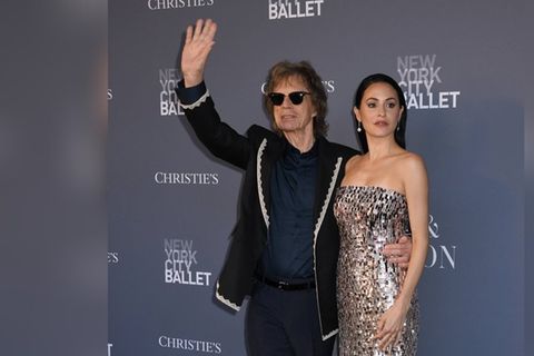 Mick Jagger und seine Partnerin Melanie Hamrick bei der Spring Gala des New York City Ballet.