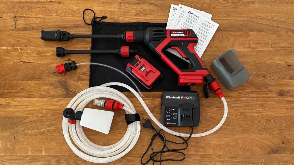 Einhell Akku-Druckreinigerpistole HYPRESSO 18/24-1