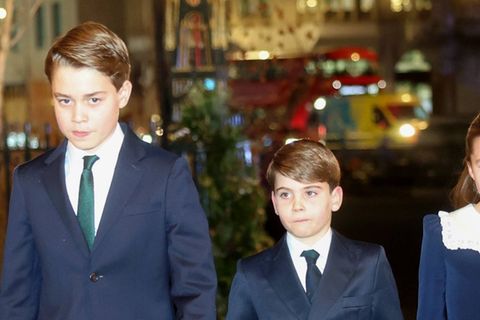 Ein royales Geschwister-Trio: Prinz George, Prinz Louis und Prinzessin Charlotte (v.l.)
