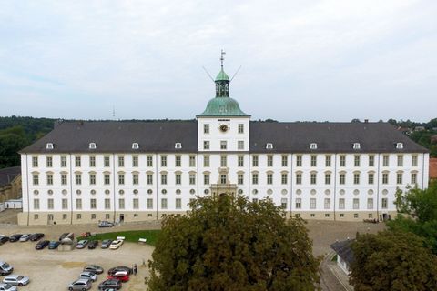 Das Schloss in Schleswig erhält hohe finanzielle Fördermittel vom Bund. (Archivbild) Foto: Carsten Rehder/dpa