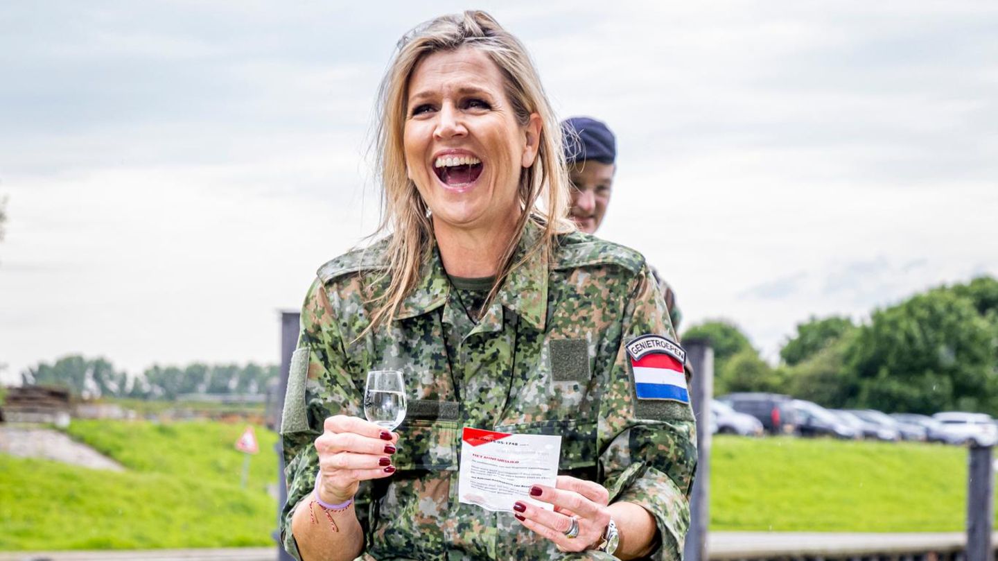 Royals: Die niederländische Königin Maxima als Reservistin