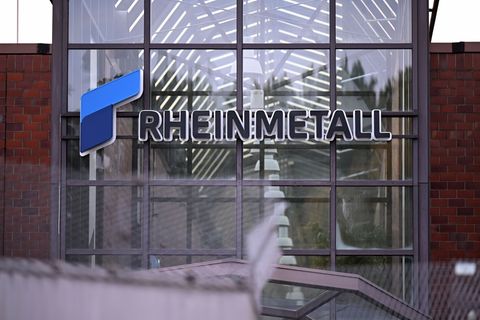 Werktor von Rheinmetall in Unterlüß. Foto: Wolf von Dewitz/dpa