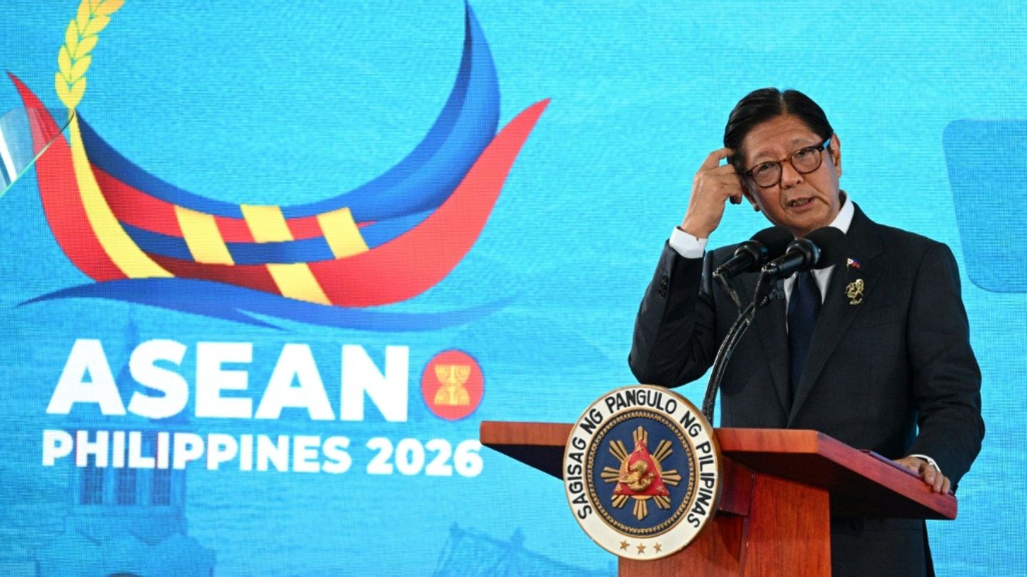 Der philippinische Präsident Ferdinand Marcos