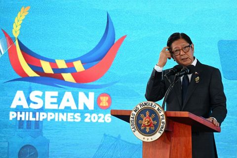 Der philippinische Präsident Ferdinand Marcos
