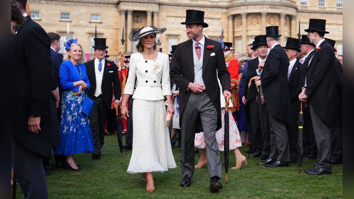 Prinz William und Prinzessin Kate veranstalten ihre erste Gartenparty des Jahres