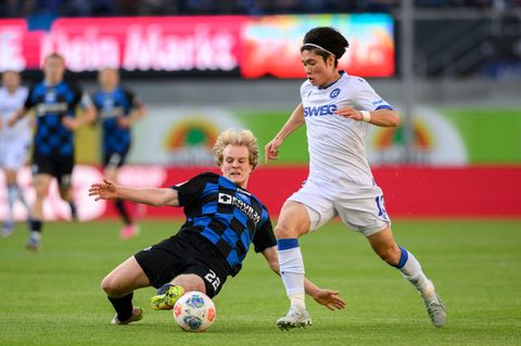Shio Fukuda und seine Mitspieler erwiesen sich erneut als Schrecken für Aufstiegsanwärter. Foto: Anke Waelischmiller/dpa