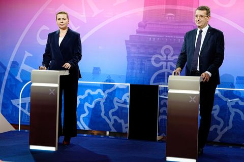 Mette Frederiksen (links) will Ministerpräsidentin in Dänemark bleiben. Doch ihr erster Versuch einer Regierungsbildung ist gesc